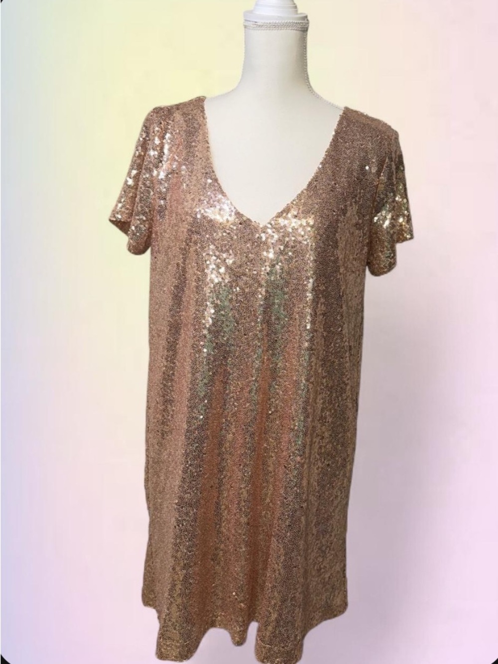 Lulus sequin dress